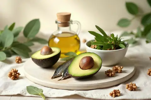 Healthy fats, how much oil, nuts and fish a day