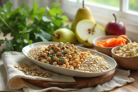 High-fibre foods on a budget, tins and frozen veg