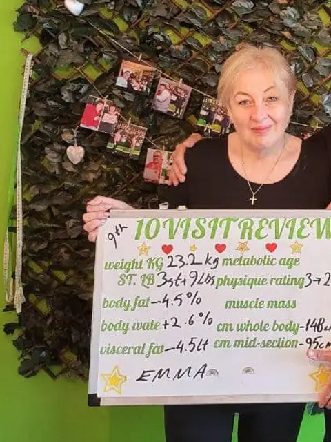 A Willerby Nutrition club member’s check-in in Willerby