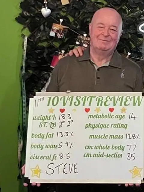 A Willerby Nutrition club member’s check-in in Willerby