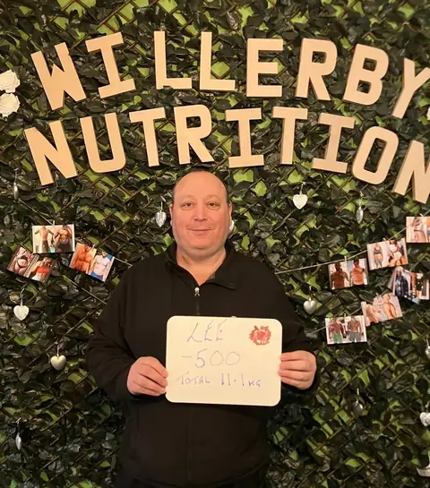 A Willerby Nutrition club member’s check-in in Willerby